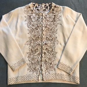 Vintage Beaded Cardigan